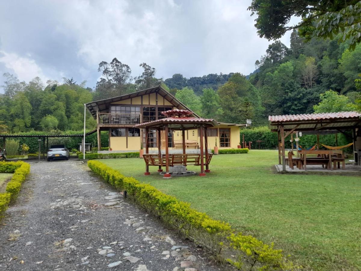 Casa Campo Valle De Cocora Саленто Экстерьер фото