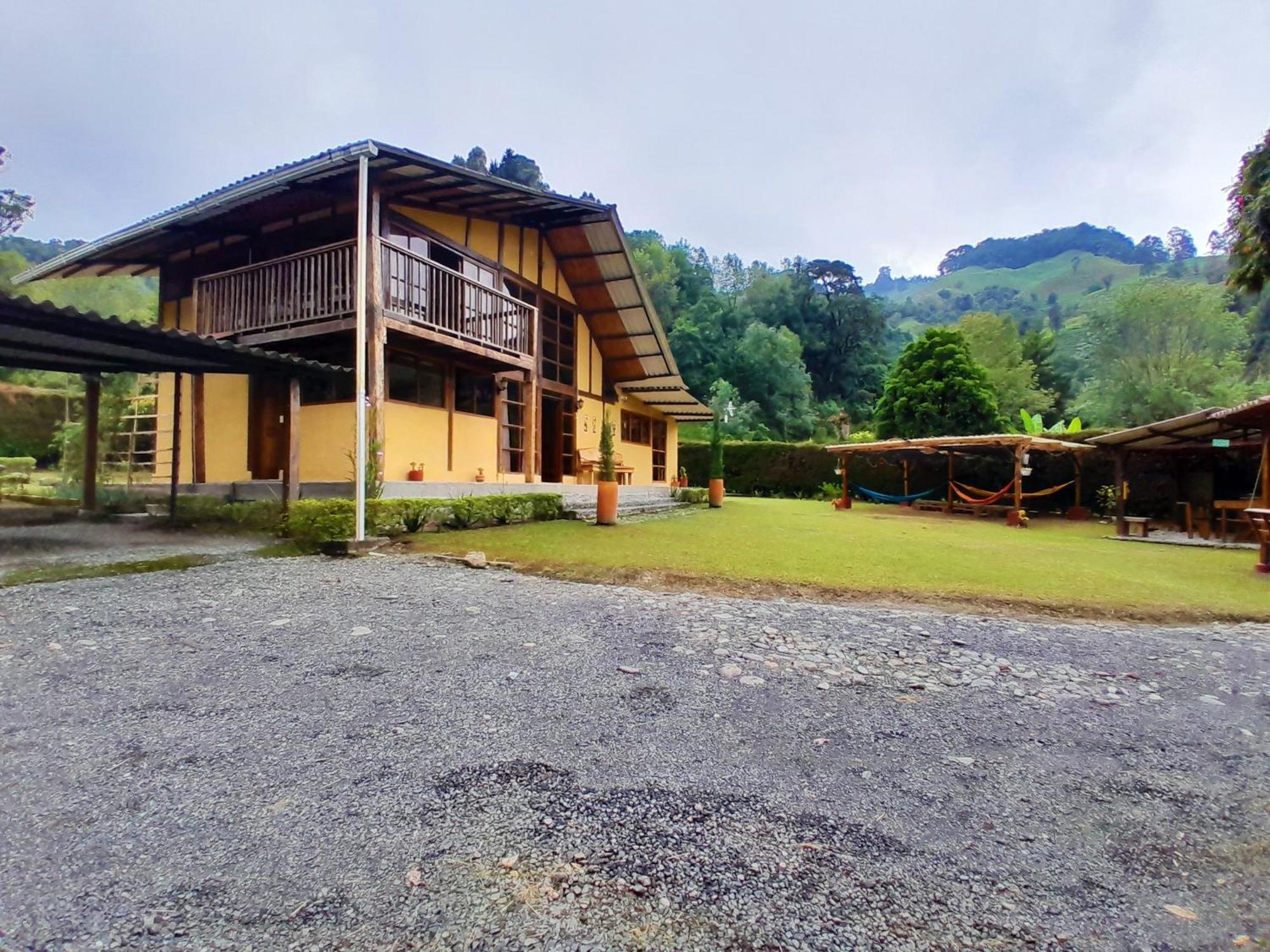 Casa Campo Valle De Cocora Саленто Экстерьер фото